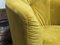 Golden Velvet Yellow Armchair, Image 6