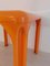 Stadium Table and Selene Chairs by Vico Magistretti for Artemide, Italy, 1970s, Set of 4 20