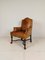 Chippendale Sheep Leather Armchair 4
