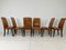 Sheep Leather Dining Chairs, Set of 6 2