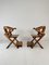 Set asiatischer Thronstühle, 1960er 5