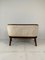 Neoclassical Carved Swan Bench in Beige, 1940s 6