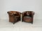 Vintage Sheep Leather Chairs, Set of 2 2
