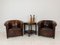 Vintage Sheep Leather Chairs, Set of 2 10