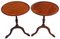 Antique 19th Century Wine or Side Tables in Mahogany, Set of 2 2