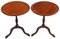 Antique 19th Century Wine or Side Tables in Mahogany, Set of 2, Image 2