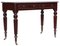 Antique 19th Century Mahogany Writing Table from Edwards and Roberts, Image 4