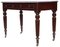 Antique 19th Century Mahogany Writing Table from Edwards and Roberts 3