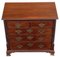 Antique Late 18th Century Georgian Mahogany Batchelors Chest of Drawers, Image 4