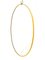 Oval Brass Mirror in the style of Gio Ponti, Italy, 1950s, Image 9