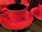 PV Coffee Set in the style of Bitossi, Italy, 1970s, Set of 14 4