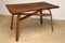 Vintage Dining Table in Oak and Braided Raffia, 1950s 14