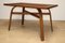 Vintage Dining Table in Oak and Braided Raffia, 1950s 24
