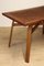 Vintage Dining Table in Oak and Braided Raffia, 1950s 20