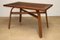 Vintage Dining Table in Oak and Braided Raffia, 1950s 25