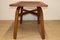 Vintage Dining Table in Oak and Braided Raffia, 1950s 3