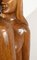 Figurative Sculpture, 1950s, Solid Mahogany 26