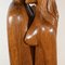 Escultura figurativa, años 50, caoba maciza, Imagen 9
