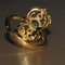 Anillo vintage con esmeralda, Francia, Imagen 4