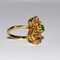 Vintage Ring mit Smaragd, Frankreich 7