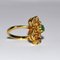 Vintage Ring with Emerald, France 7
