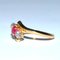 Vintage Gold Ring with Diamonds and Ruby 14