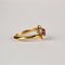 Vintage Gold Ring with Diamonds and Ruby, Image 4
