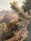 Giuseppe Bisi, Paysage romantique avec scène de bataille, Oil on Wood, Framed, Image 8