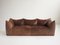 Bambole Sofa in Buffalo Leather by Mario Bellini, Ed.B&B, 1970s, Image 2