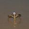 Gold Bird Claw Ring, France, Image 10