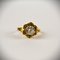 Gold Ring with Natural Diamond, 19th Century 2