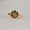 Gold Ring with Natural Diamond, 19th Century, Image 5