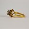 Gold Ring with Natural Diamond, 19th Century, Image 6