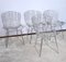 Chaises en Fil d'Acier par Harry Bertoia pour Knoll, 1970s, Set de 4 4