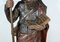 Saint James, 18th Century, Large Polychrome Oak Carving 14