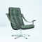 Swivel Lounge Chair in Forest Green by Geoffrey Harcourt for Artifort, 1959 1