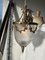 Bronze and Crystal Ceiling Light 10