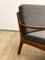 Mid-Century Danish Modern Armchair by Ole Wanscher for France and Son, 1950s, Image 7