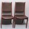 Danish Teak and Leather Dining Chairs from KS Møbler, 1960s, Set of 2 1