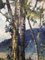 Laure Stella Bruni, Lac et Montagnes, Oil on Canvas, Framed, Image 5