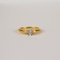 Vintage Goldring mit Diamanten, Frankreich 11