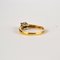 Vintage Gold Ring with Diamond, France, Image 9