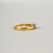 Vintage Gold Ring with Diamond, France, Image 2