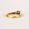 Vintage Gold Ring with Diamond, France 10