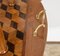 Marquetry Side Table, 1940s 8