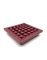 Large Sistema 45 Series Wine Red Ashtray by Ettore Sottsass for Olivetti Synthesis, 1971 2