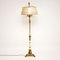 French Tole Floor Lamp & Shade, 1910s 3