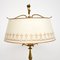 French Tole Floor Lamp & Shade, 1910s 4