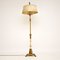 French Tole Floor Lamp & Shade, 1910s 2