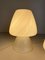 Lámparas en forma de hongo de cristal de Murano, Italia, años 70. Juego de 3, Imagen 7